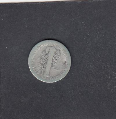 Beschrijving: 1 Dime MERCURY
